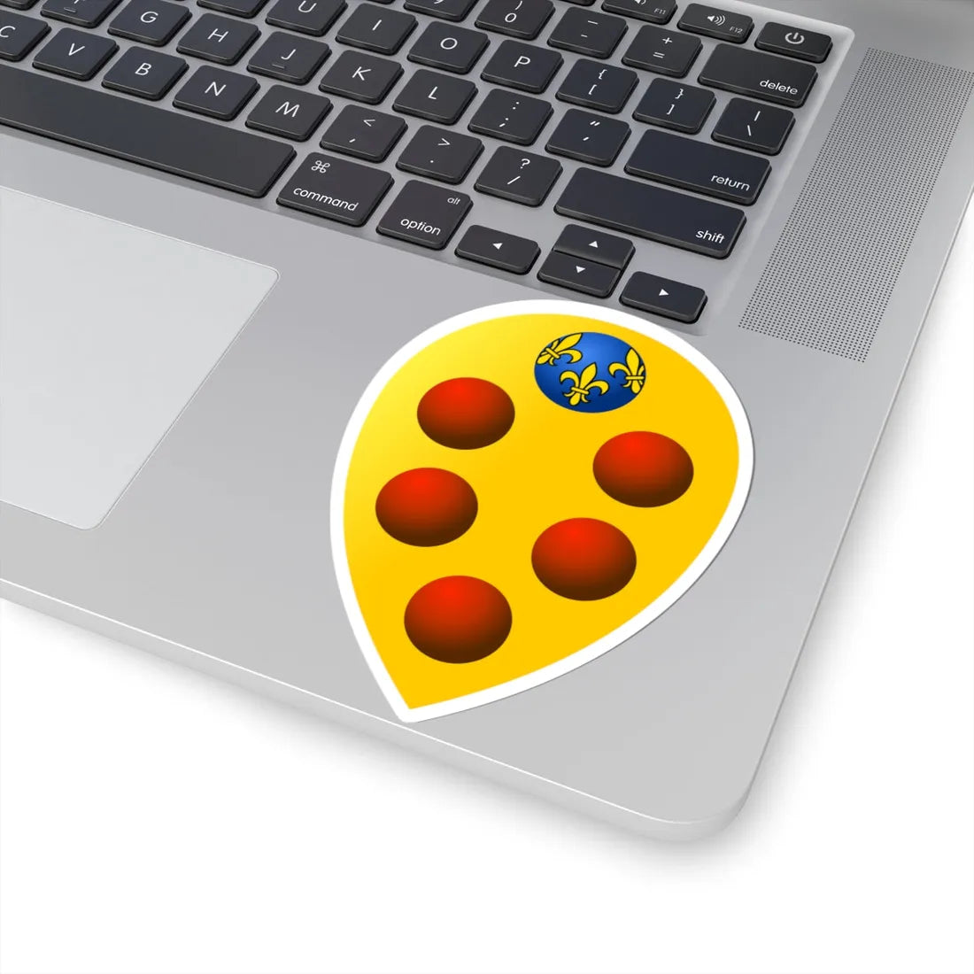 Medici coat of arms (Italy) (Coat of Arms) STICKER Vinyl Kiss-Cut Decal - The Sticker Space