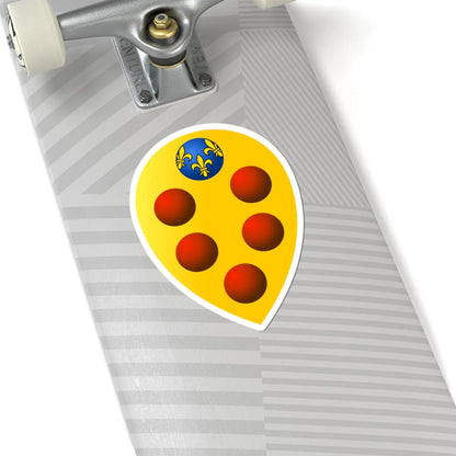 Medici coat of arms (Italy) (Coat of Arms) STICKER Vinyl Kiss-Cut Decal - The Sticker Space