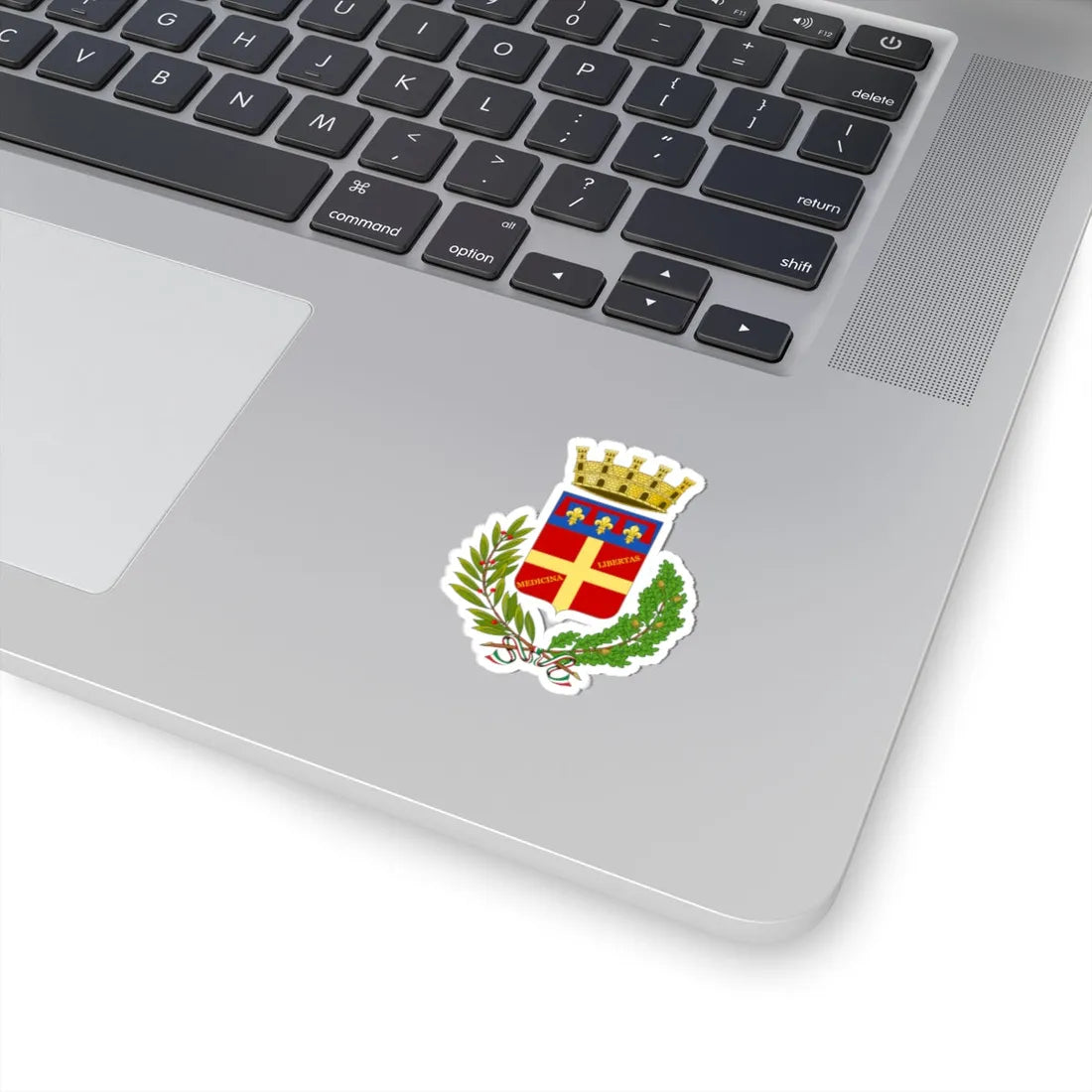 Medicina Italia-Stemma (Italy) (Coat of Arms) STICKER Vinyl Kiss-Cut Decal - The Sticker Space