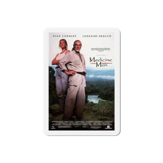 Medicine Man 1992 Movie Poster Refrigerator Magnet 2 Inch - The Sticker Space