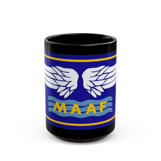 Mediterranean Allied Air Forces (U.S. Army) Black Coffee Mug-15oz-The Sticker Space