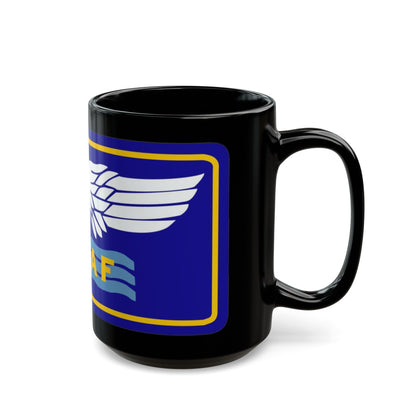 Mediterranean Allied Air Forces (U.S. Army) Black Coffee Mug-The Sticker Space