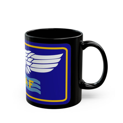 Mediterranean Allied Air Forces (U.S. Army) Black Coffee Mug-The Sticker Space