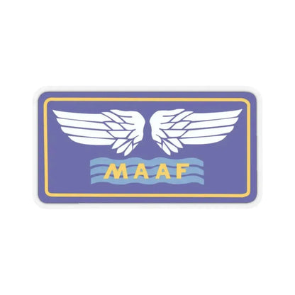 Mediterranean Allied Air Forces (U.S. Army) STICKER Vinyl Kiss-Cut Decal 2 Inch Transparent - The Sticker Space