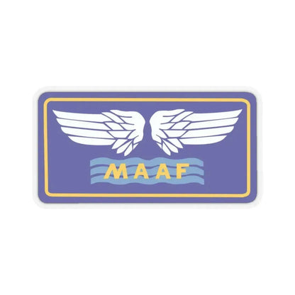 Mediterranean Allied Air Forces (U.S. Army) STICKER Vinyl Kiss-Cut Decal 3 Inch Transparent - The Sticker Space