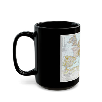 Mediterranean as of September 1 (1939) (Map) Black Coffee Mug-The Sticker Space