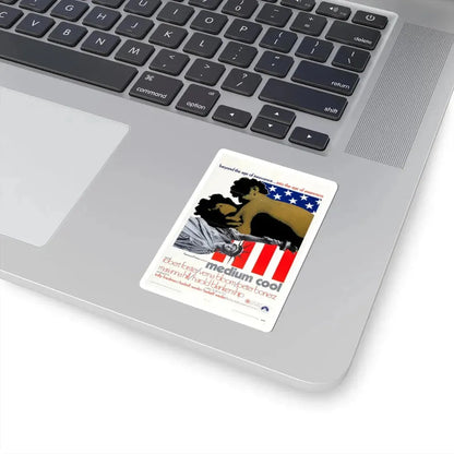 Medium Cool 1969 Movie Poster - STICKER Vinyl Kiss-Cut Decal - The Sticker Space