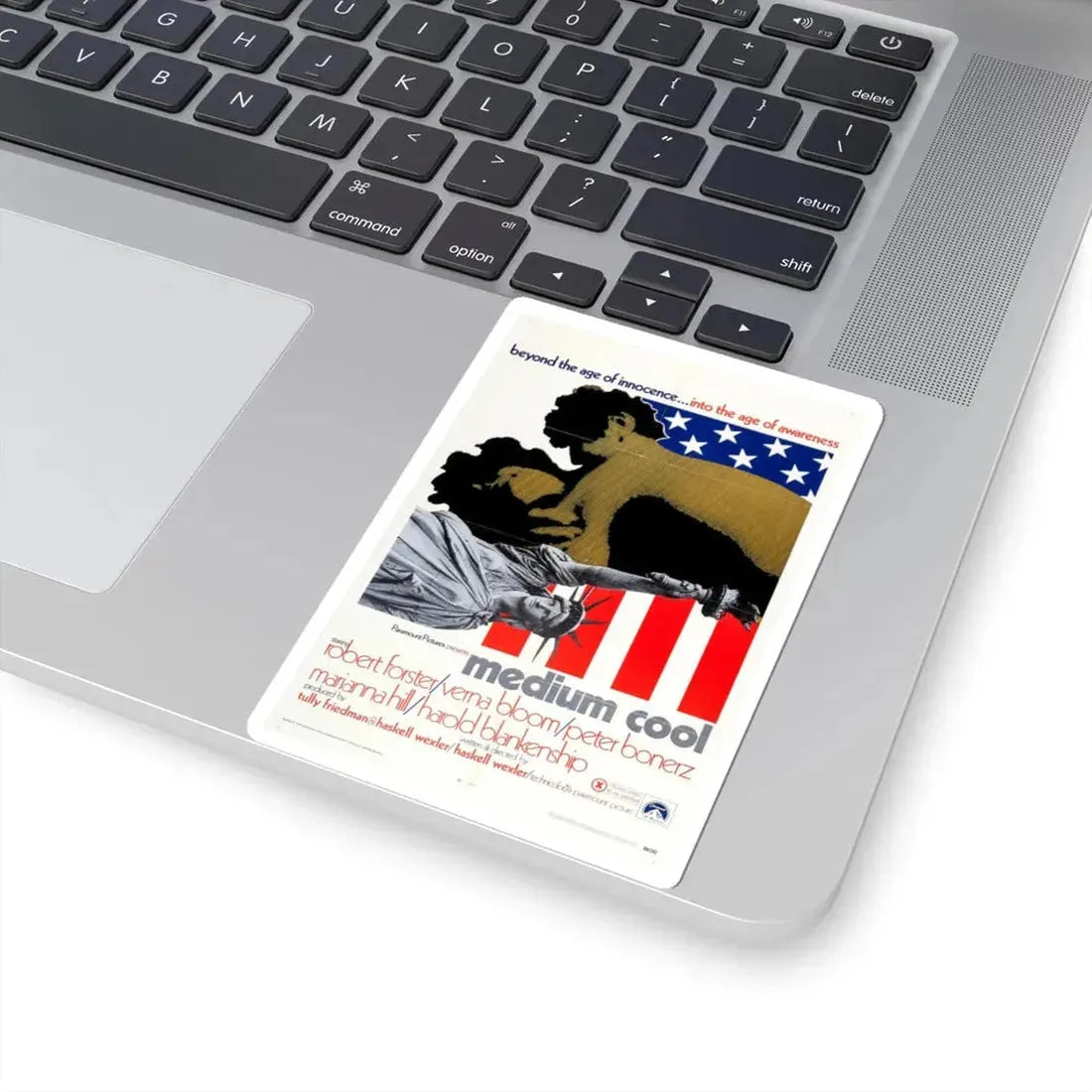 Medium Cool 1969 Movie Poster - STICKER Vinyl Kiss-Cut Decal - The Sticker Space