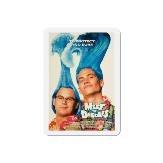 Meet the Deedles 1998 Movie Poster Refrigerator Magnet 2 Inch - The Sticker Space