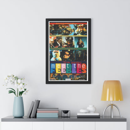 MEET THE FEEBLES 1989 - Framed Movie Poster-The Sticker Space