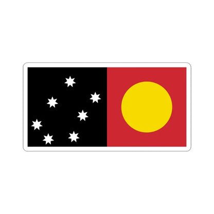 MeeWee Flag (Australia) STICKER Vinyl Kiss-Cut Decal 3 Inch White - The Sticker Space
