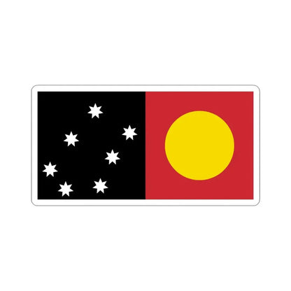 MeeWee Flag (Australia) STICKER Vinyl Kiss-Cut Decal 6 Inch White - The Sticker Space