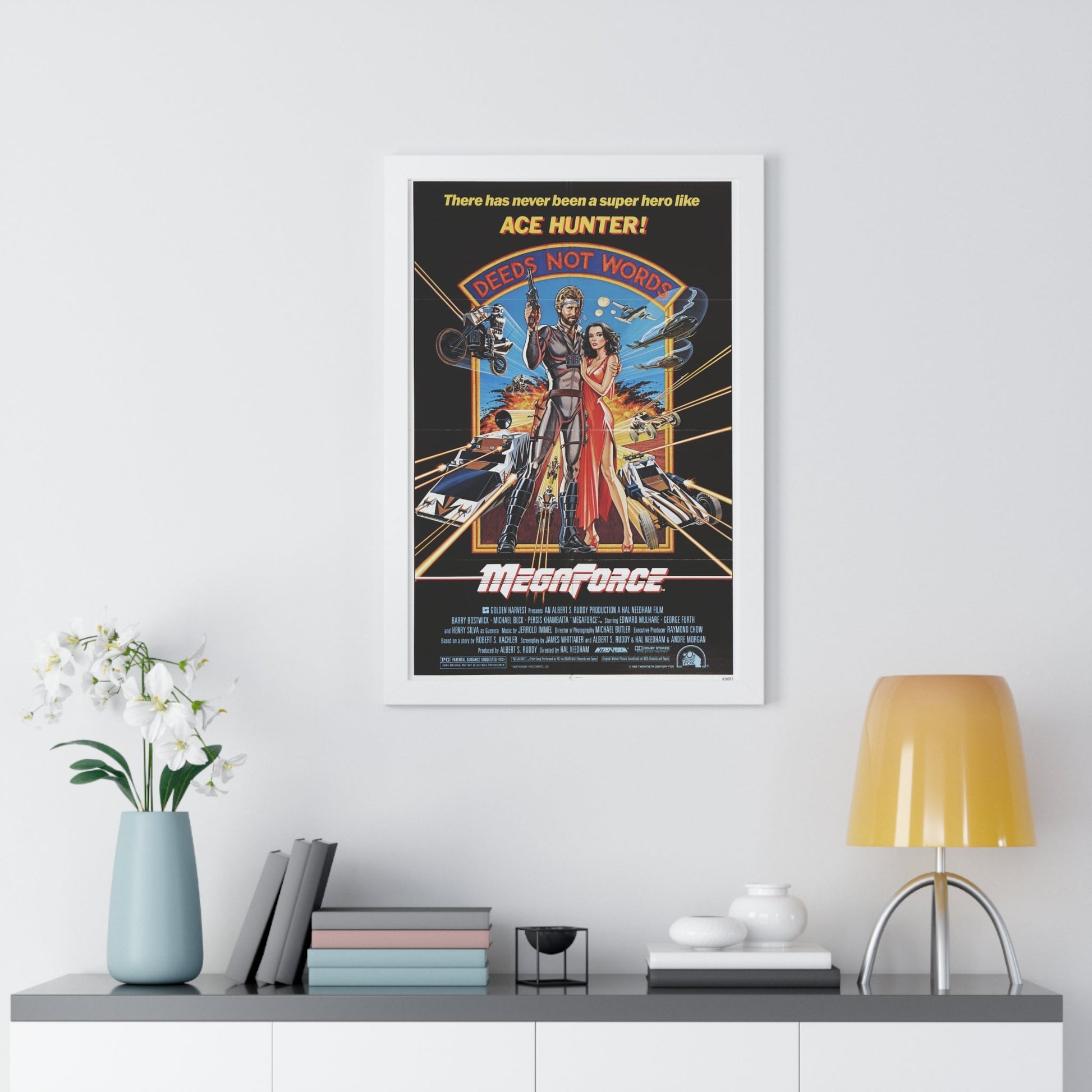 MEGAFORCE 1982 - Framed Movie Poster-The Sticker Space