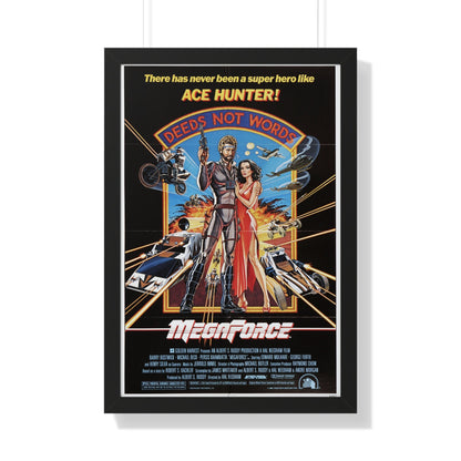 MEGAFORCE 1982 - Framed Movie Poster-20" x 30"-The Sticker Space