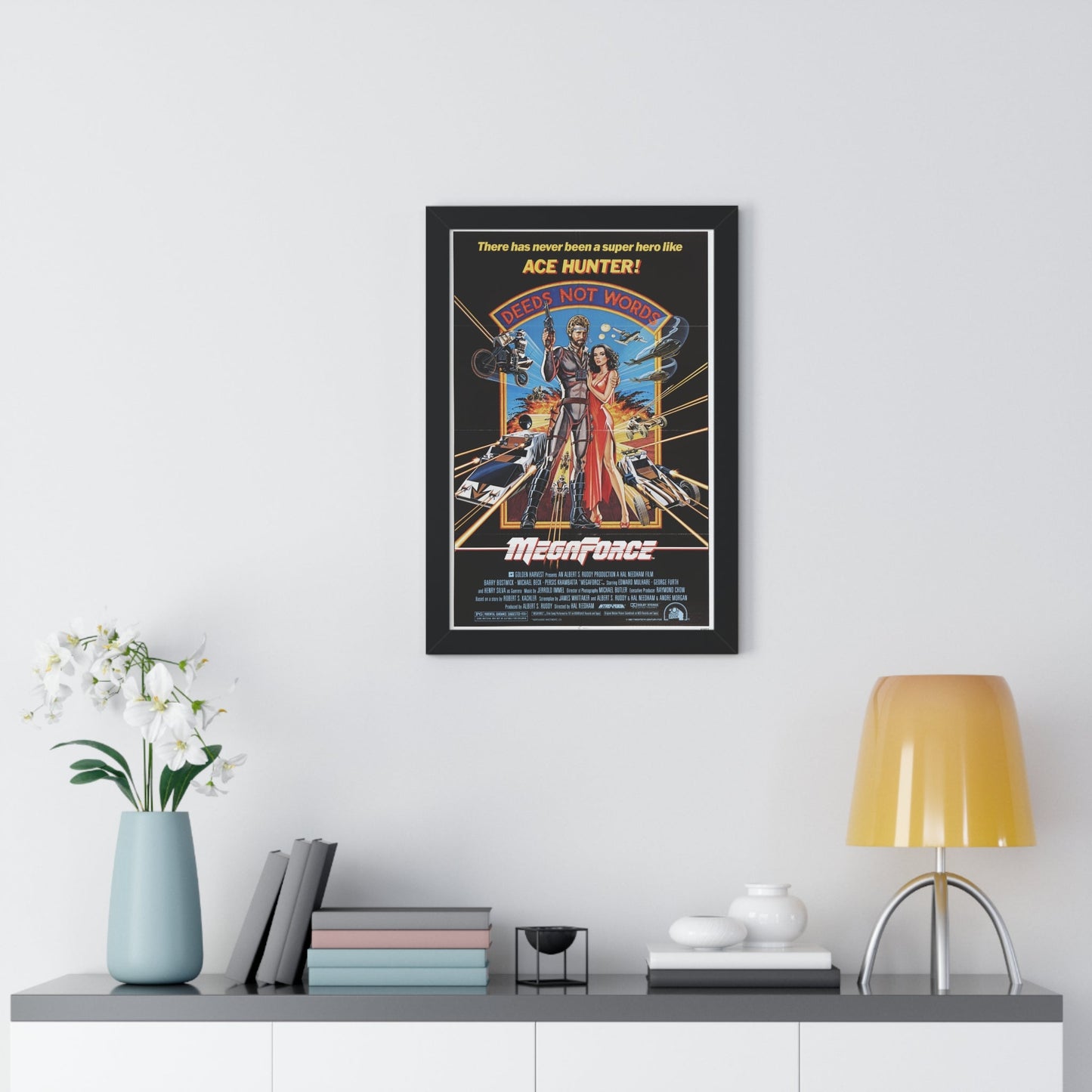 MEGAFORCE 1982 - Framed Movie Poster-The Sticker Space