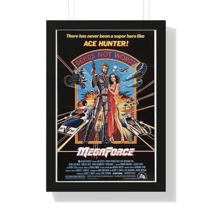 MEGAFORCE 1982 - Framed Movie Poster - The Sticker Space