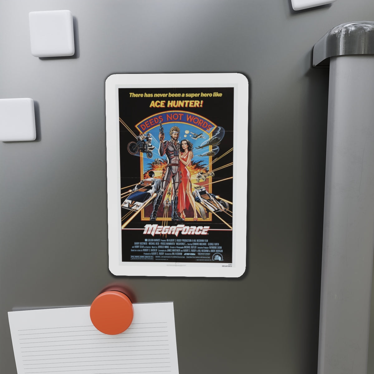 MEGAFORCE 1982 Movie Poster - Refrigerator Magnet-The Sticker Space