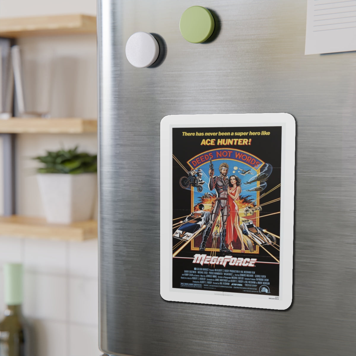 MEGAFORCE 1982 Movie Poster - Refrigerator Magnet-The Sticker Space