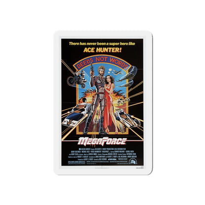 MEGAFORCE 1982 Movie Poster - Refrigerator Magnet-5" x 5"-The Sticker Space