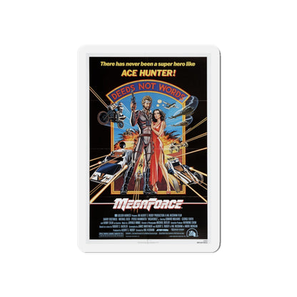 MEGAFORCE 1982 Movie Poster - Refrigerator Magnet-6" × 6"-The Sticker Space