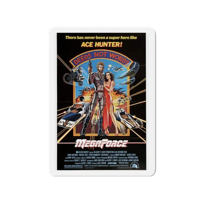 MEGAFORCE 1982 Movie Poster - Refrigerator Magnet - The Sticker Space