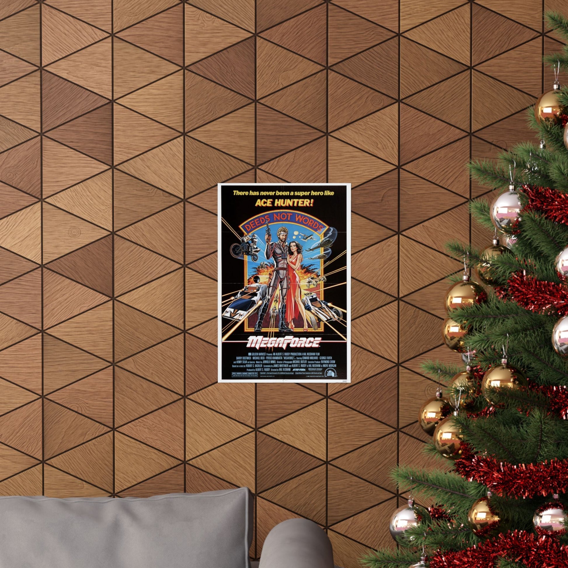 MEGAFORCE 1982 - Paper Movie Poster-The Sticker Space