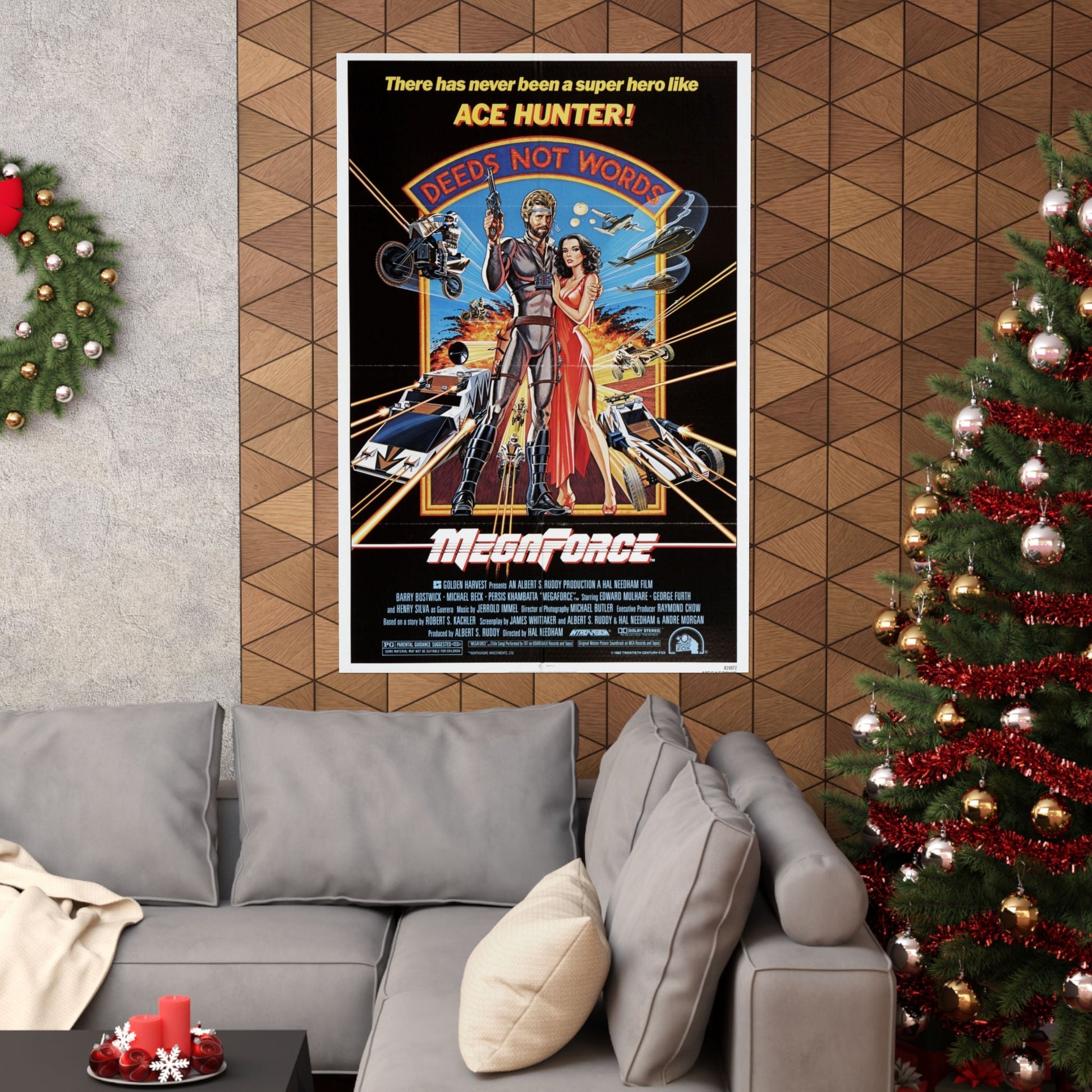 MEGAFORCE 1982 - Paper Movie Poster-The Sticker Space