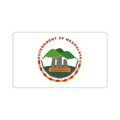 Meghalaya Flag (India) STICKER Vinyl Die-Cut Decal 2 Inch - The Sticker Space