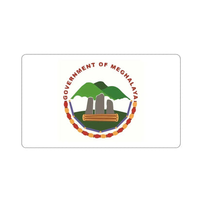 Meghalaya Flag (India) STICKER Vinyl Die-Cut Decal 3 Inch - The Sticker Space