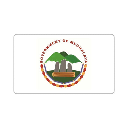 Meghalaya Flag (India) STICKER Vinyl Die-Cut Decal 5 Inch - The Sticker Space
