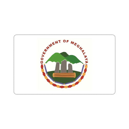 Meghalaya Flag (India) STICKER Vinyl Die-Cut Decal 6 Inch - The Sticker Space