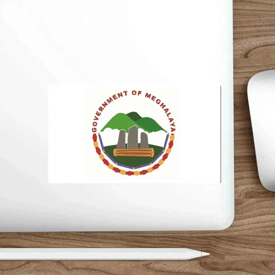 Meghalaya Flag (India) STICKER Vinyl Die-Cut Decal - The Sticker Space