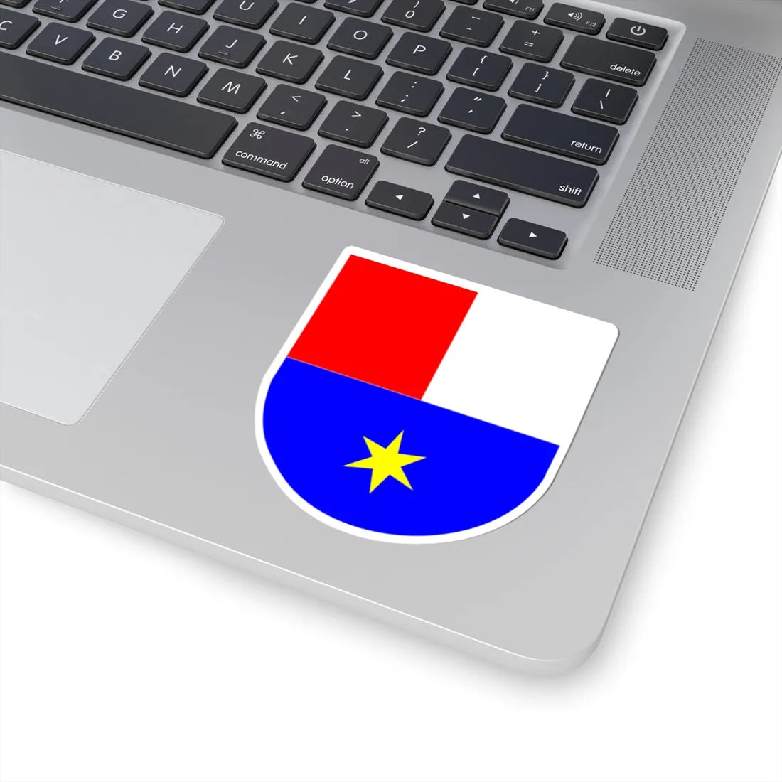 Međimurska županija grb (Croatia) (Coat of Arms) STICKER Vinyl Kiss-Cut Decal - The Sticker Space