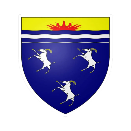 MEIRIONNYDD Shield (United Kingdom) (Coat of Arms) STICKER Vinyl Kiss-Cut Decal 2 Inch White - The Sticker Space