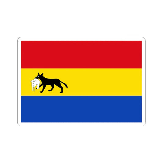 Meise vlag (Belgium) STICKER Vinyl Kiss-Cut Decal 2 Inch White - The Sticker Space