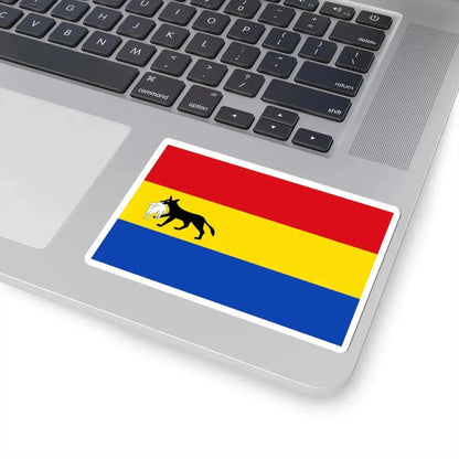 Meise vlag (Belgium) STICKER Vinyl Kiss-Cut Decal - The Sticker Space