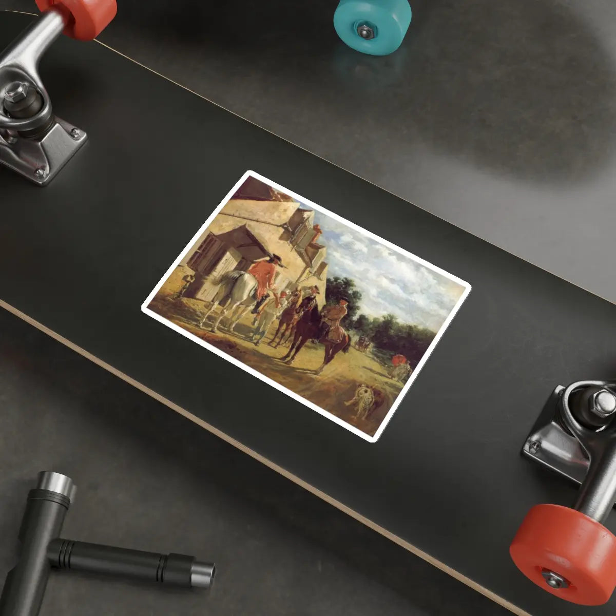 SKU:21217013389827532469 Sticker types:White Shape:Die-Cut Sizes:6" × 6"