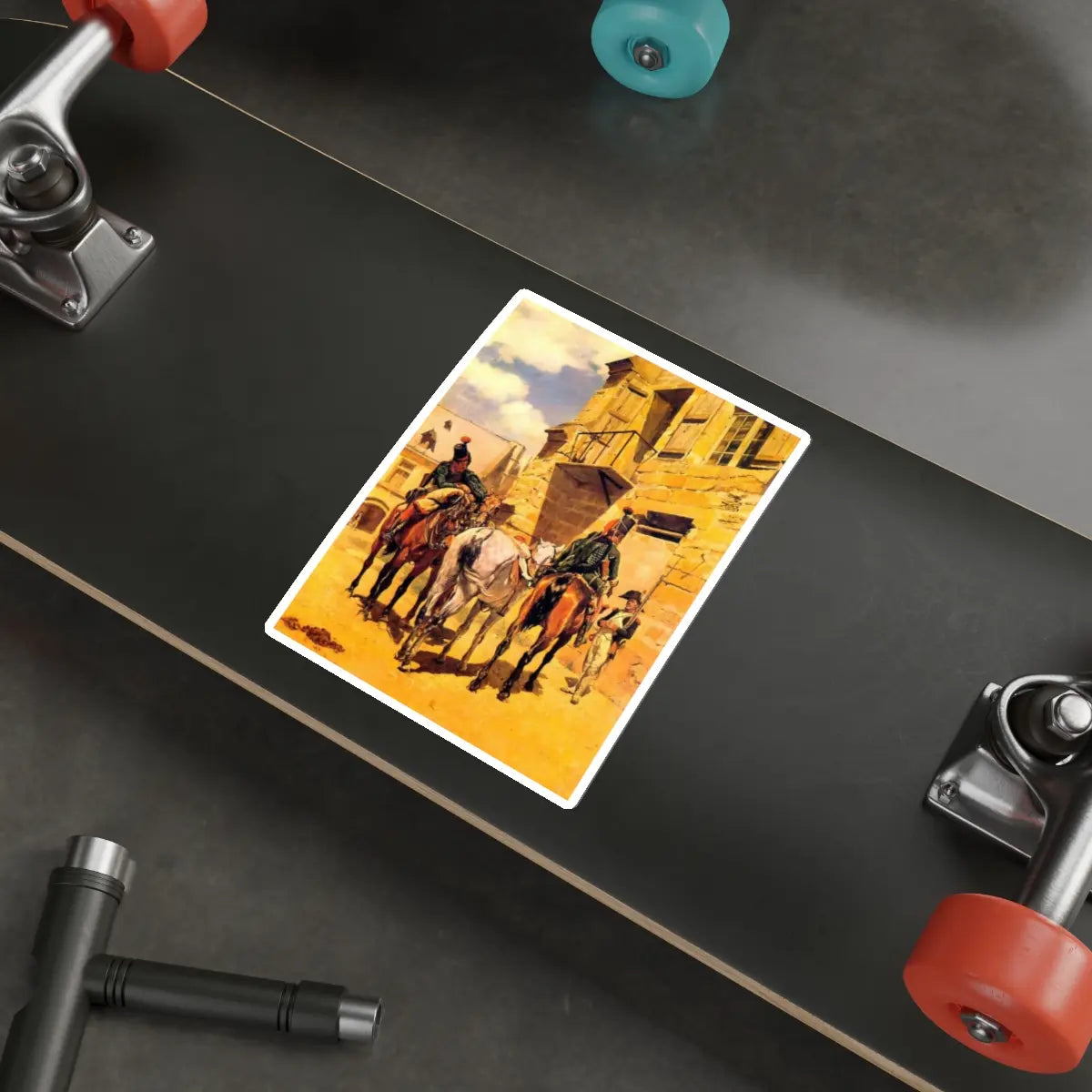 SKU:24660813631294120629 Sticker types:White Shape:Die-Cut Sizes:6" × 6"