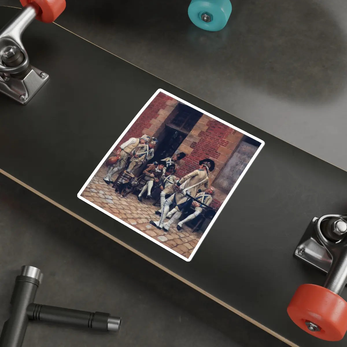 SKU:17890955127575497262 Sticker types:White Shape:Die-Cut Sizes:6" × 6"