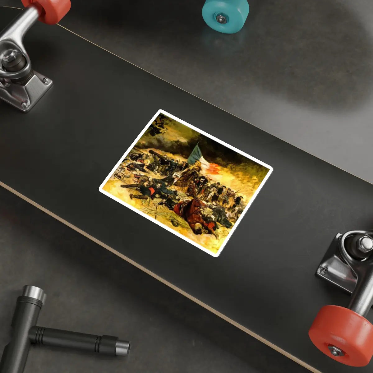 SKU:20462591224863894455 Sticker types:White Shape:Die-Cut Sizes:5" × 5"