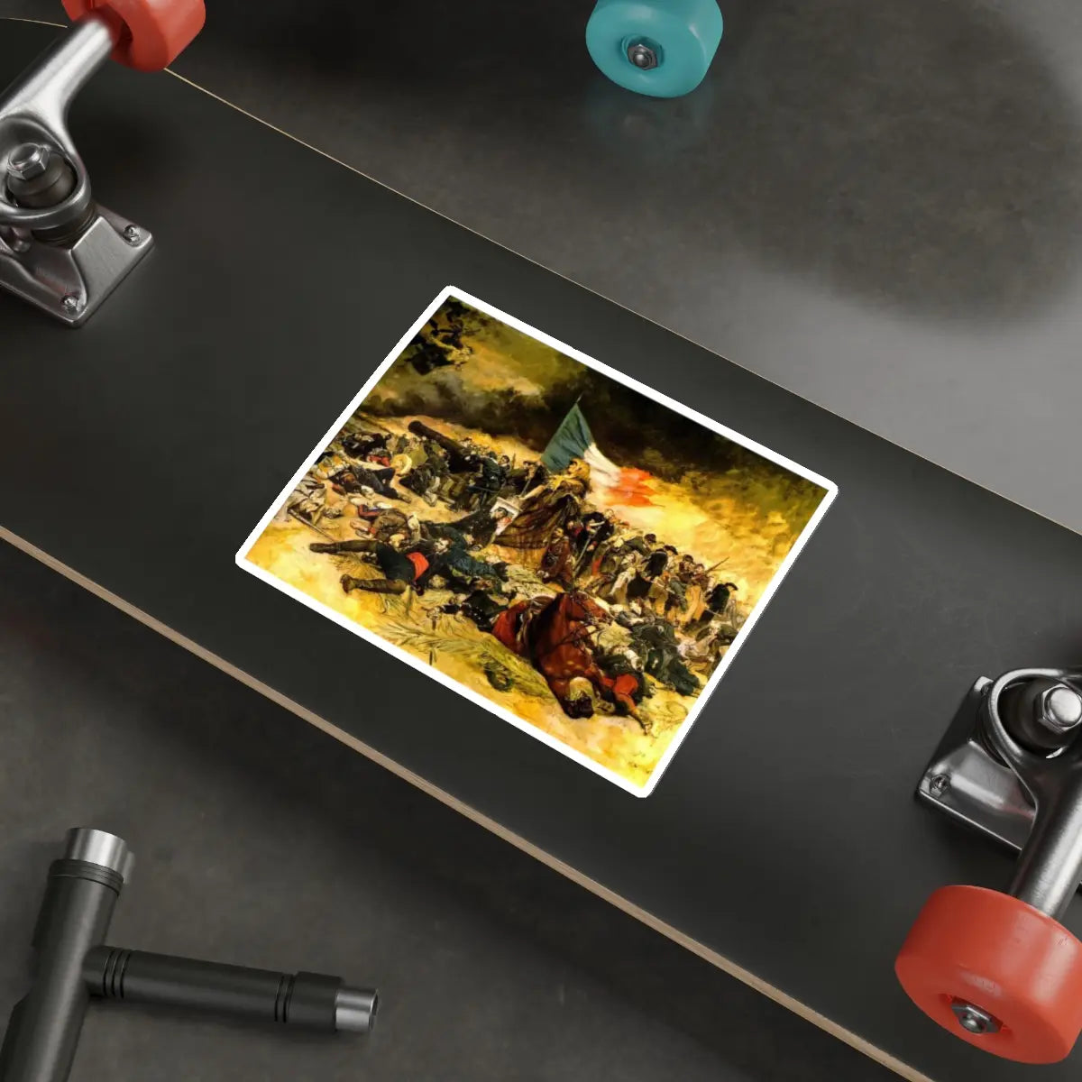 SKU:21847081109194619916 Sticker types:White Shape:Die-Cut Sizes:6" × 6"