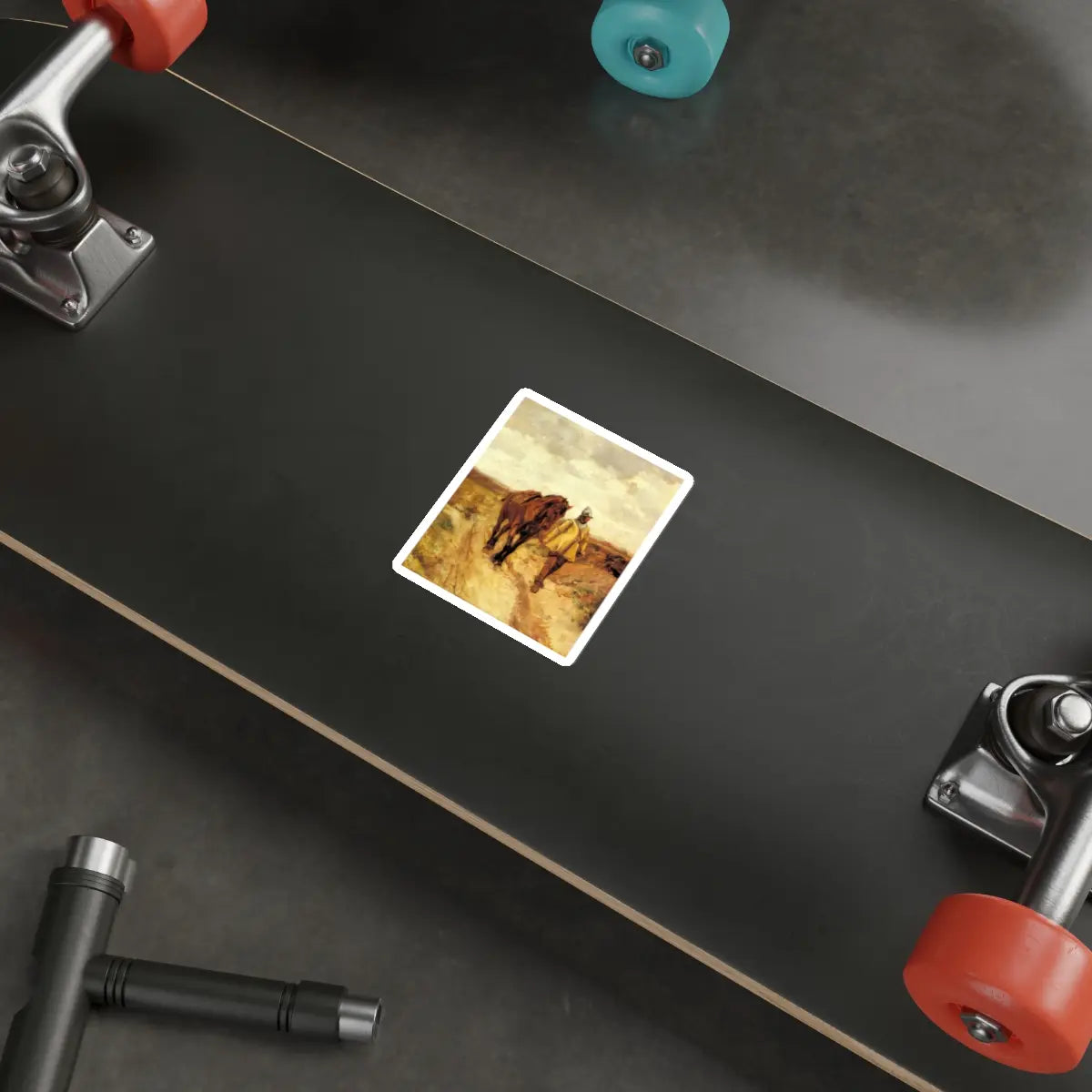 SKU:31808111199276584950 Sticker types:White Shape:Die-Cut Sizes:3" × 3"