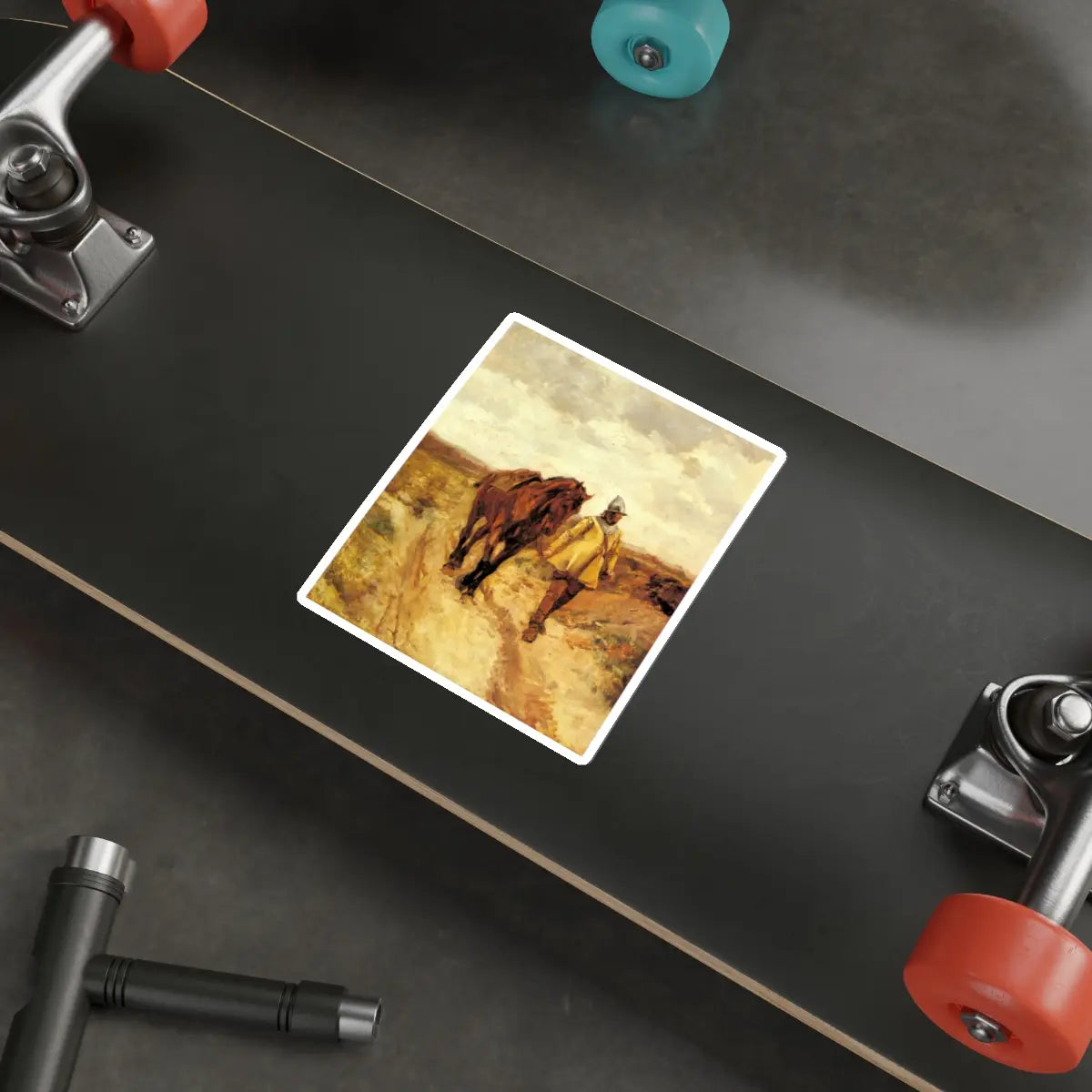 SKU:81925372981375279566 Sticker types:White Shape:Die-Cut Sizes:5" × 5"