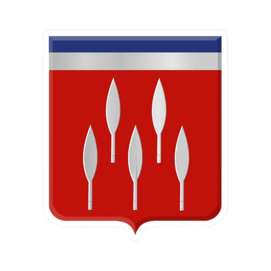 Meix-devant-Virton wapen (Belgium) (Coat of Arms) STICKER Vinyl Kiss-Cut Decal 2 Inch White - The Sticker Space