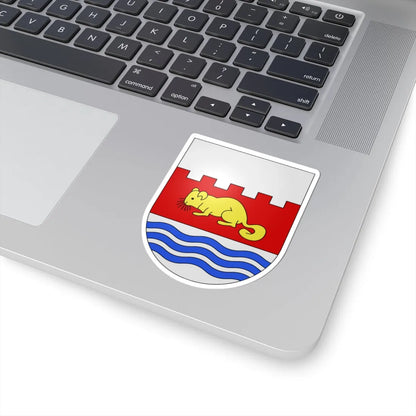 Melano-coat of arms (Switzerland) (Coat of Arms) STICKER Vinyl Kiss-Cut Decal - The Sticker Space