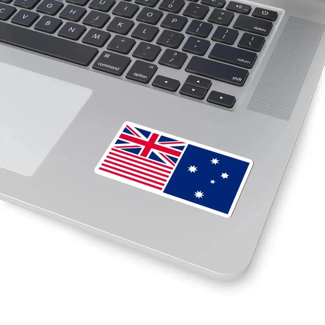 Melbourne Evening Herald flag blue (Australia) STICKER Vinyl Kiss-Cut Decal - The Sticker Space