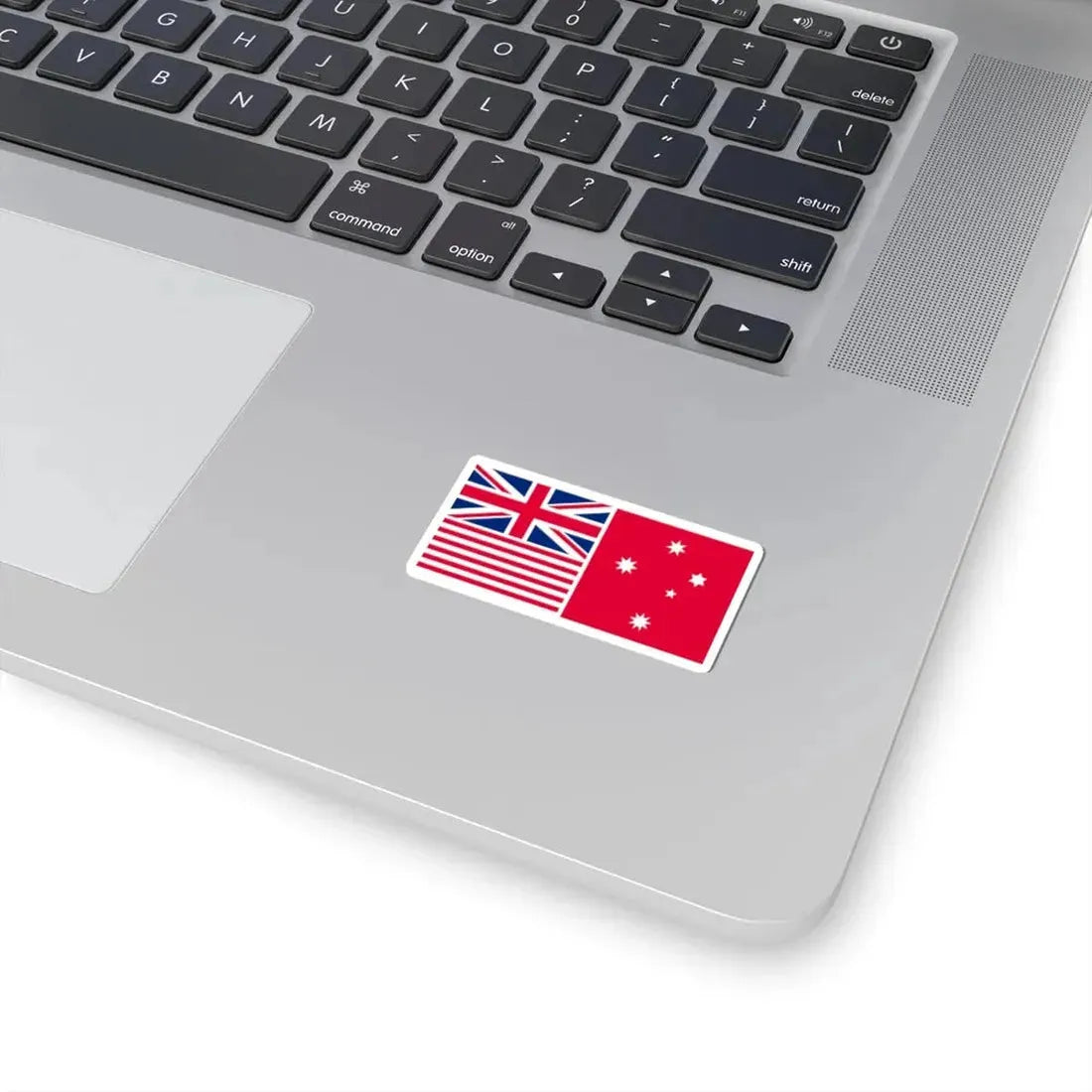 Melbourne Evening Herald flag red (Australia) STICKER Vinyl Kiss-Cut Decal - The Sticker Space