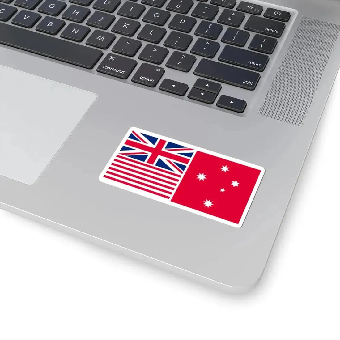 Melbourne Evening Herald flag red (Australia) STICKER Vinyl Kiss-Cut Decal - The Sticker Space