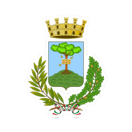 Melendugno-Stemma (Italy) (Coat of Arms) STICKER Vinyl Kiss-Cut Decal 2 Inch White - The Sticker Space