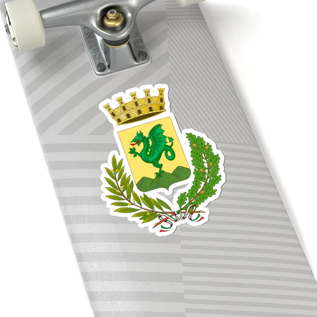 Melfi-Stemma (Italy) (Coat of Arms) STICKER Vinyl Kiss-Cut Decal - The Sticker Space